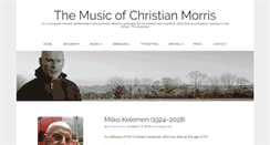 Desktop Screenshot of christianmorris.net